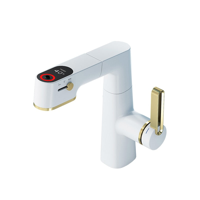 Automatic Sensor LED Faucet with Digital Thermometer