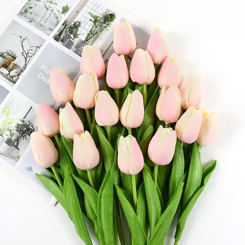 Beautiful Fake Tulip Flower Arrangement
