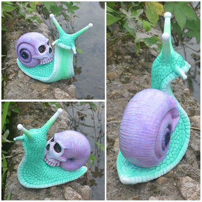 Creepy Skull Garden Decoration Figure