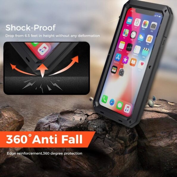 Durable iPhone Case - Strong Shockproof Phone Cover - Luxicro