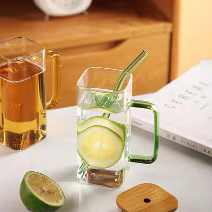 Big Capacity Square Mug with Sipper Lid