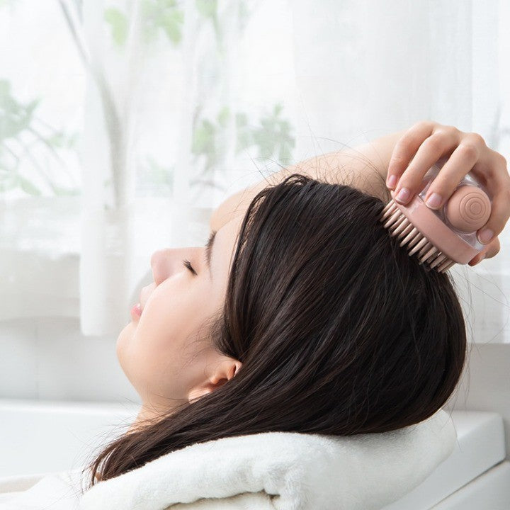 Simple Shower Hair Cleansing Brush Tool