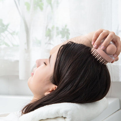 Simple Shower Hair Cleansing Brush Tool