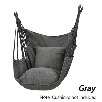 Cozy Suspended Hammock Chair for Home Patio - Luxicro