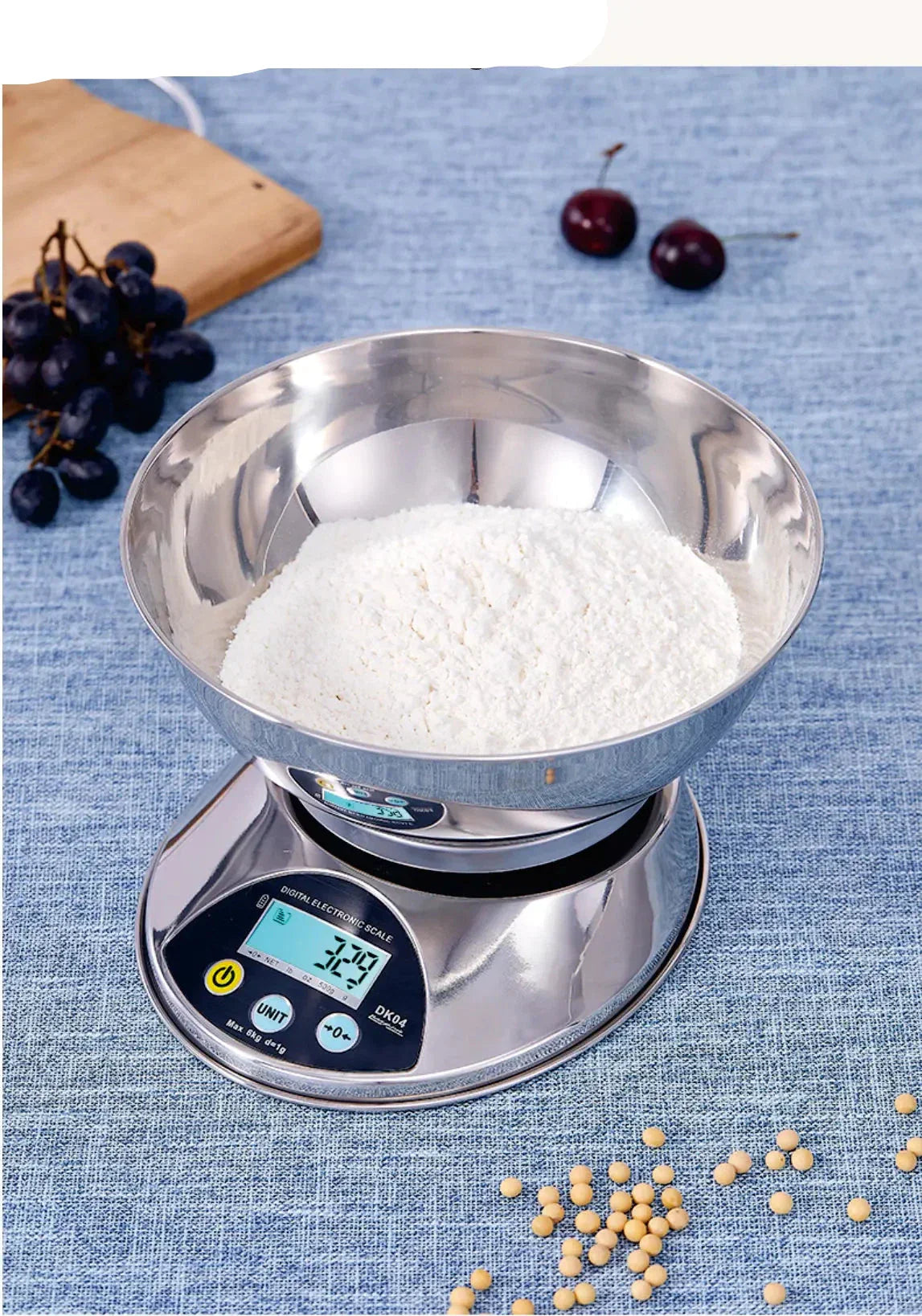 Accurate Digital Kitchen Scale in Grams and Ounces - Luxicro