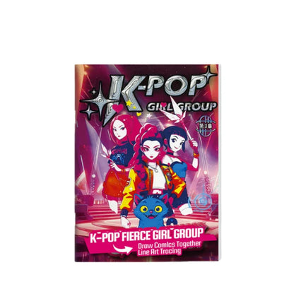 Fun Kpop Anime Manga Coloring Book for Kids
