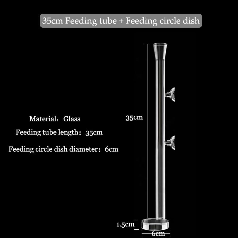 Easy Clean Aquarium Fish Food Tube
