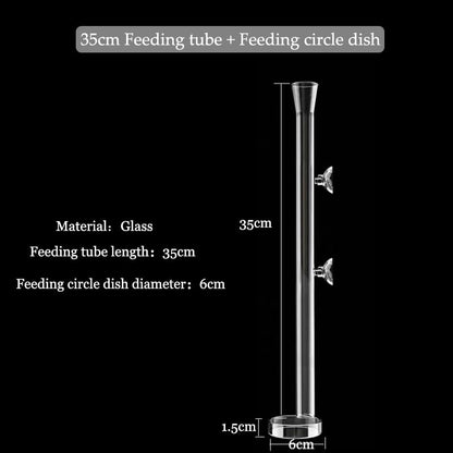 Easy Clean Aquarium Fish Food Tube