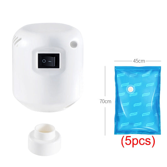 Compact Storage Bag with Portable Vacuum Sealer - Luxicro