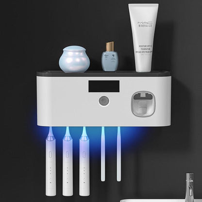 Travel Toothbrush UV Sanitizer Box - Luxicro