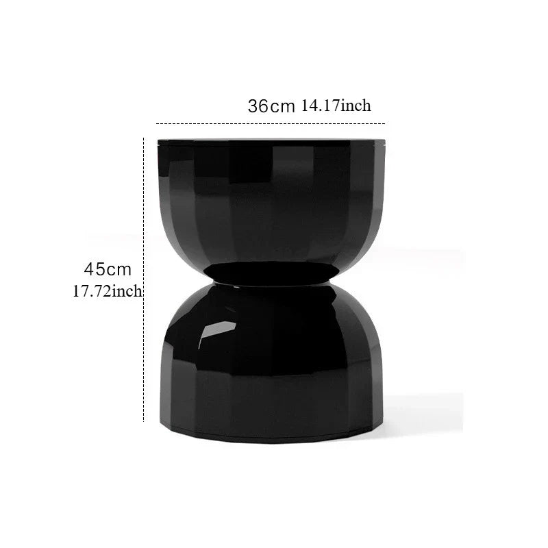 Sleek Simple Glass End Table