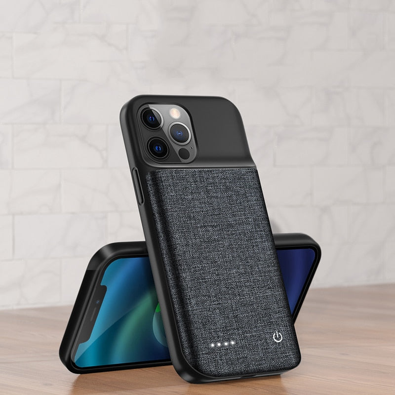 Compact iPhone Battery Charging Cover