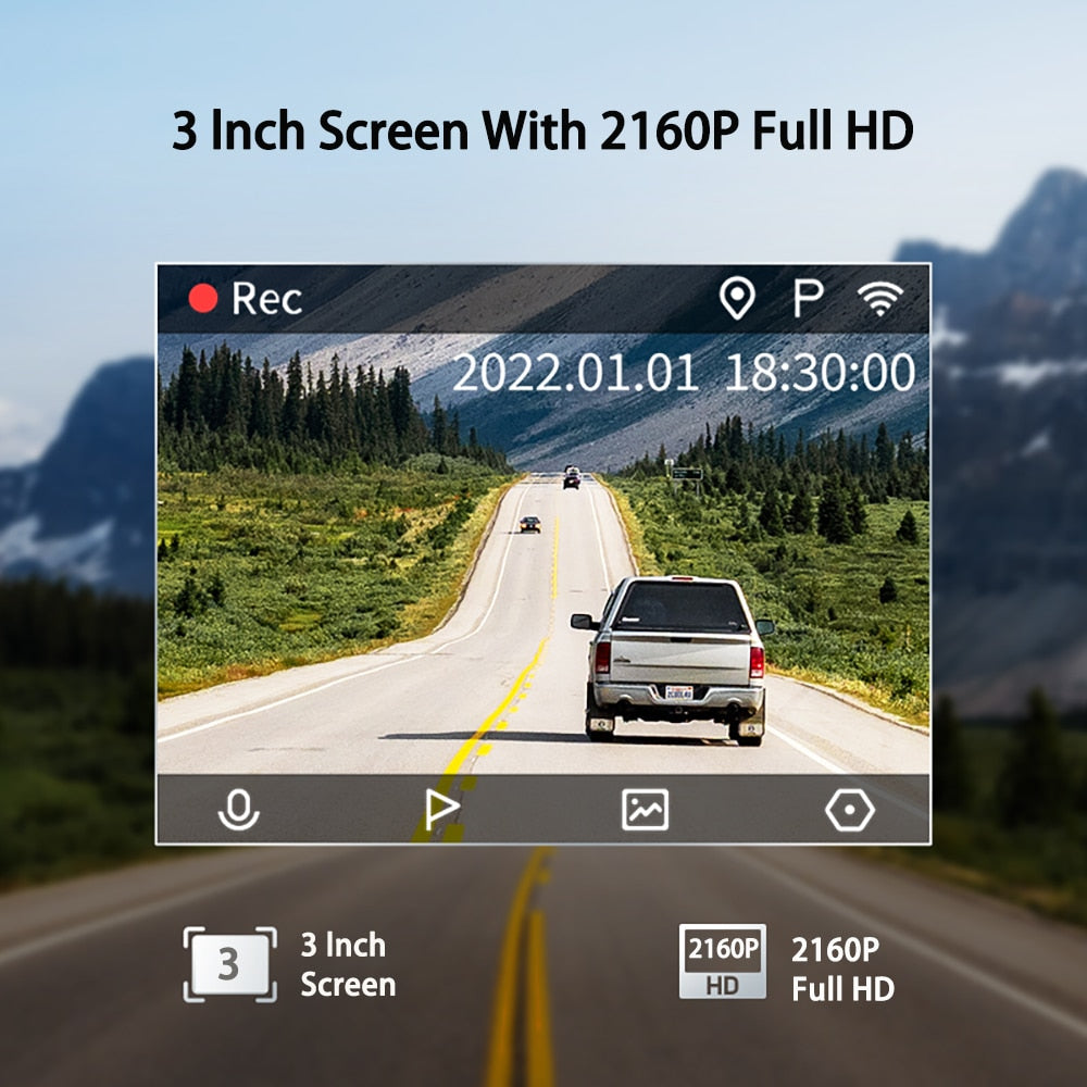 HD Car Dashboard Camera Parking Recorder