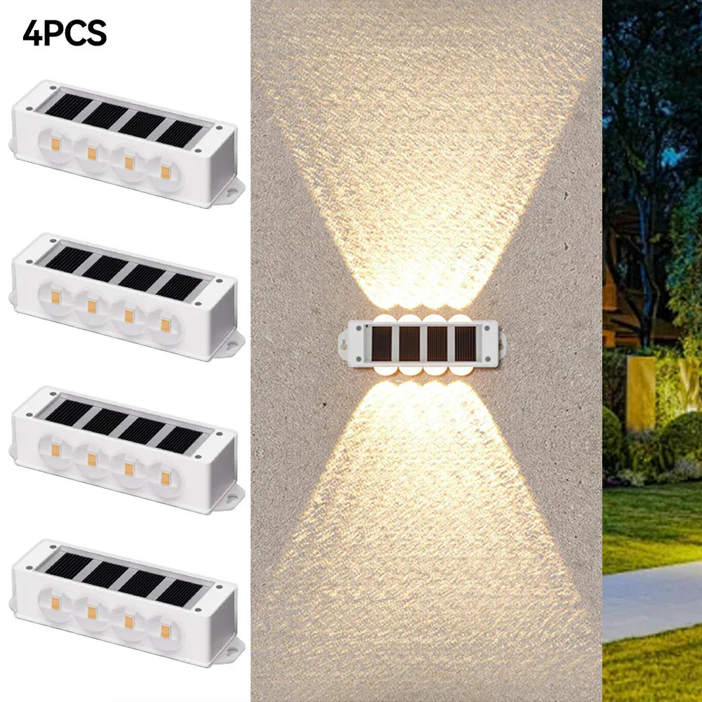 Waterproof Solar Powered Garden Wall Light - Luxicro