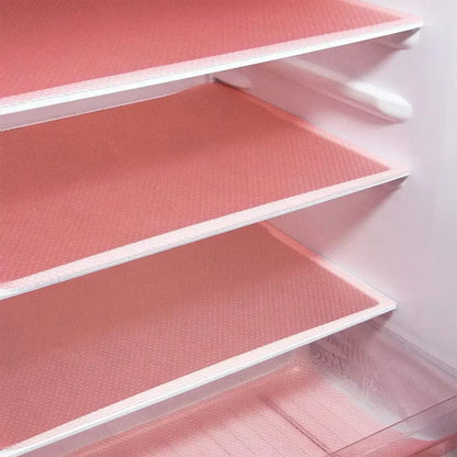 Kitchen Fridge Liners 4-Pack, Durable Easy Clean Mats