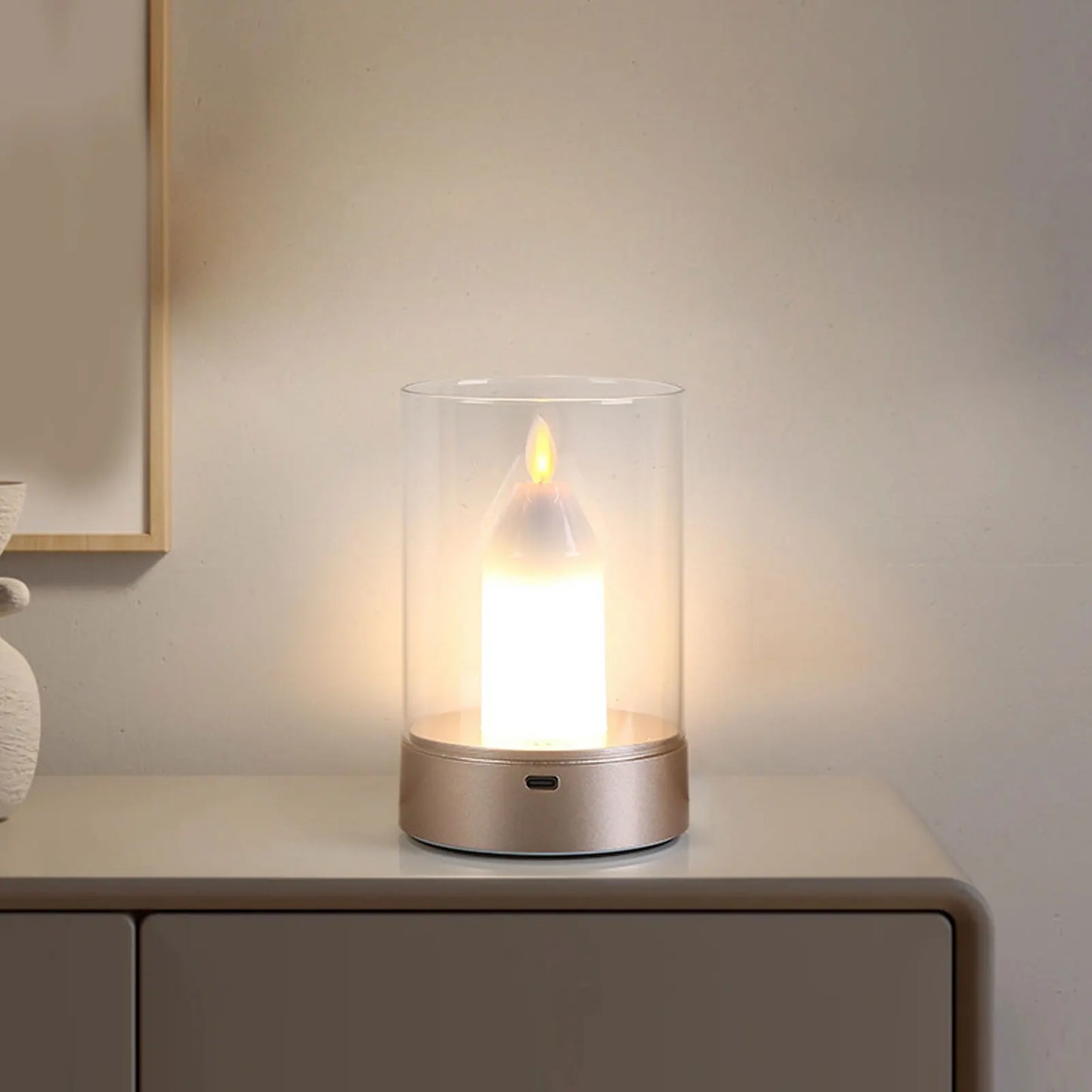 Bright Dimmable LED Table Lamp with USB Charger - Luxicro