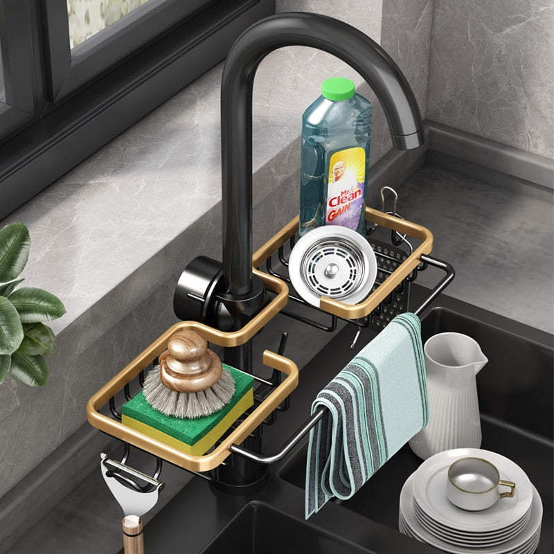 Space Saving Sink Storage Rack