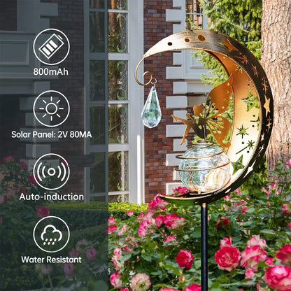 Vibrant Outdoor Solar Globe Lamp