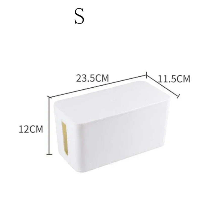 Space Saving Cable Organizer Box