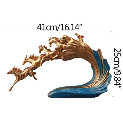Beautiful Horse Statue Home Decoration