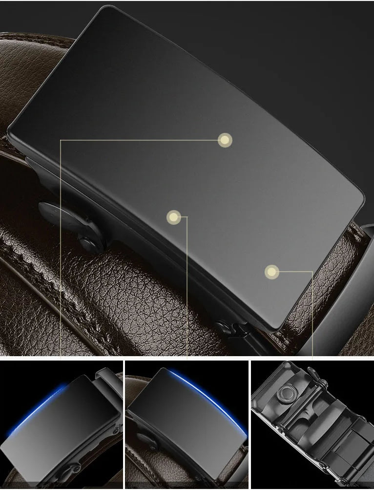 Premium PU Leather Adjustable Belt