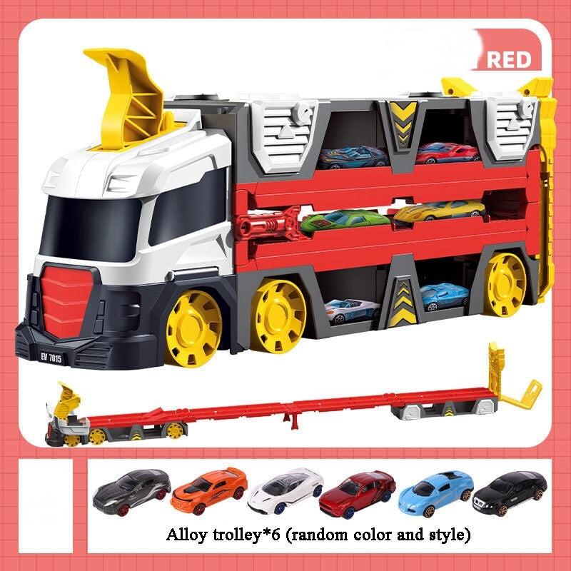 Big Foldable Racing Car Track Set