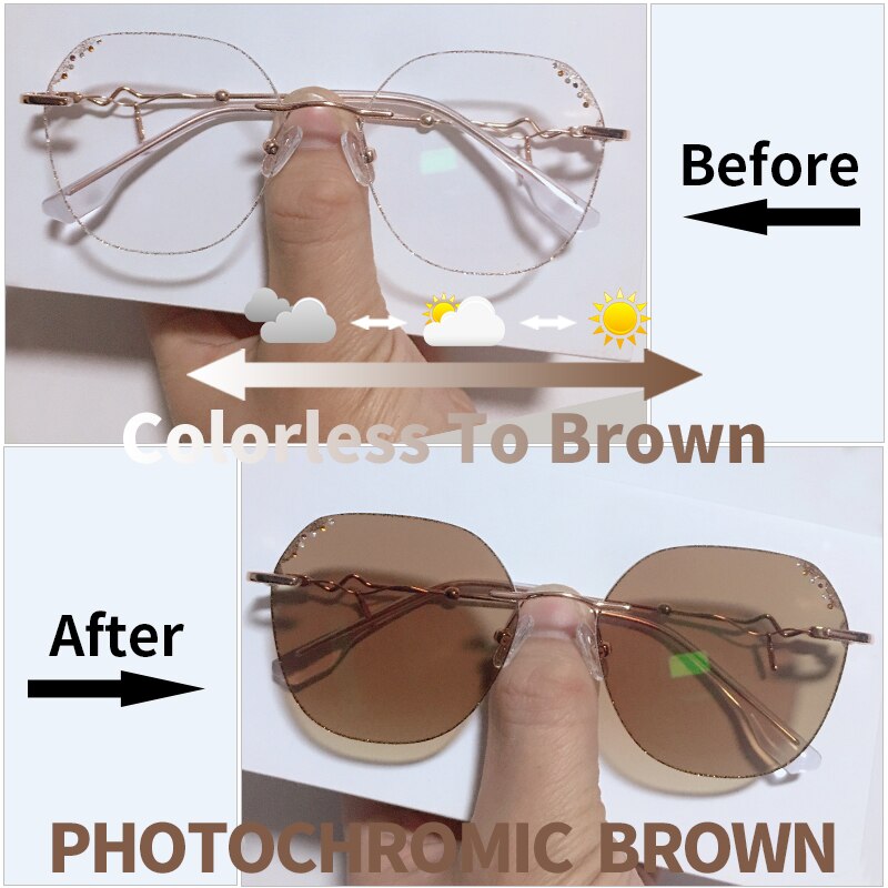 Slim Lightweight Metal Frame Glasses