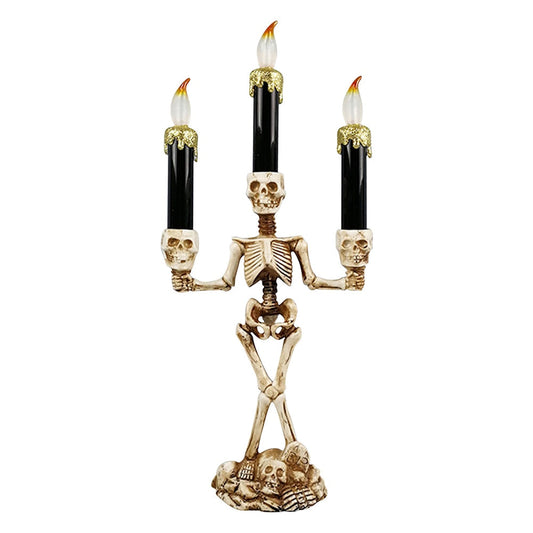 Creepy Skull Halloween Tea Lights - Luxicro