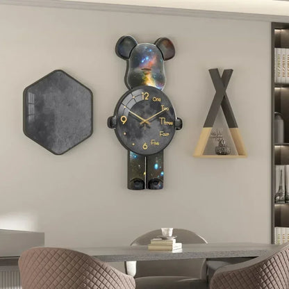Bright Star Shaped LED Wall Clock