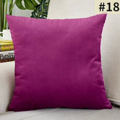 Plush Velvet Pillowcase for Luxury Living Rooms