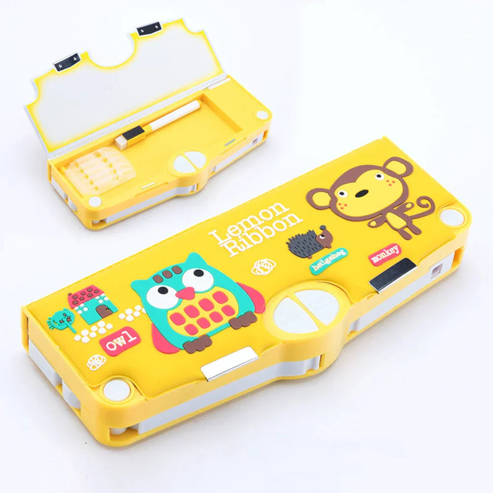 Bright Colorful Pencil Case for Kids
