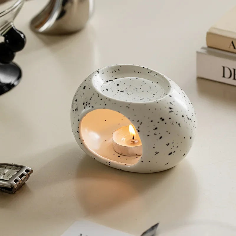 Premium White Ceramic Essential Oil Diffuser for Home