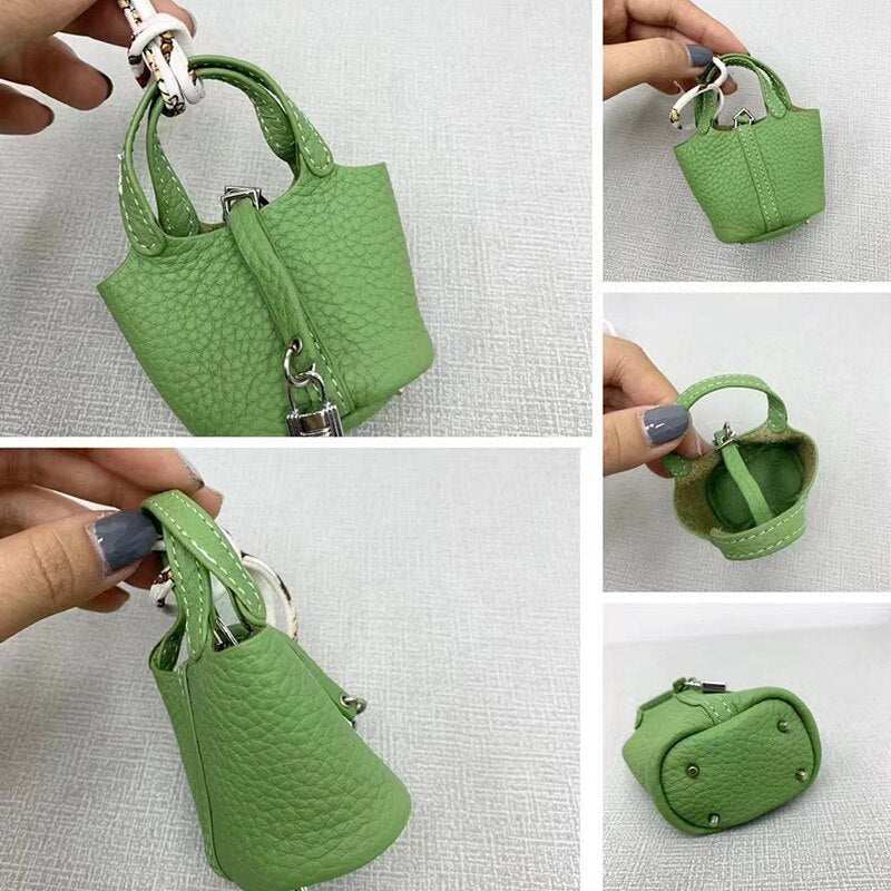 Premium Leather AirPods Pouch Case