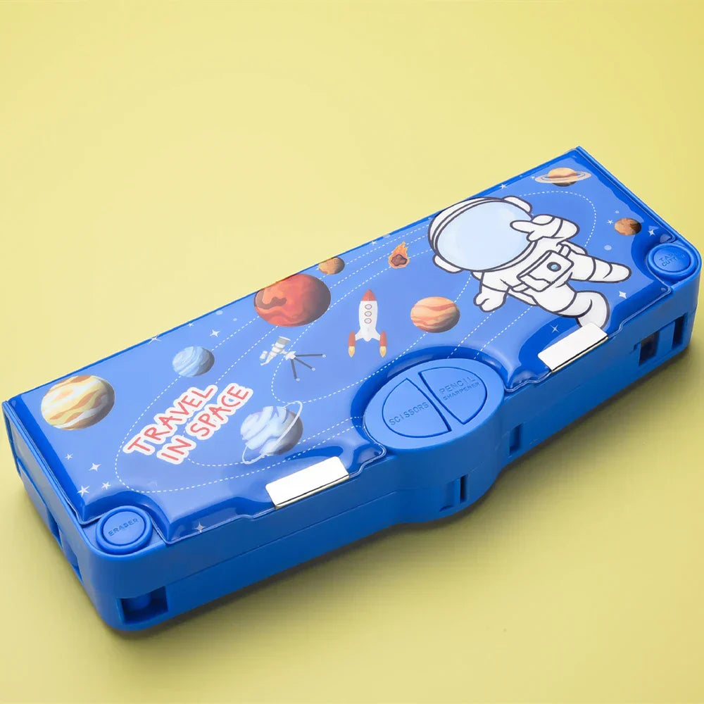Bright Colorful Pencil Case for Kids