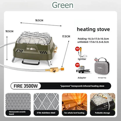 Portable Lightweight Camp Stove Heater