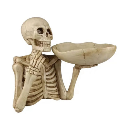 Dark Decorative Skull Tray