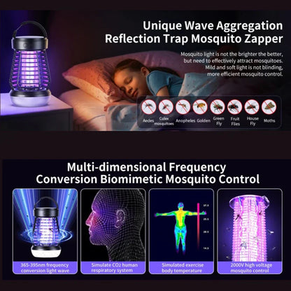Compact Rechargeable Camp Light with Insect Repellent