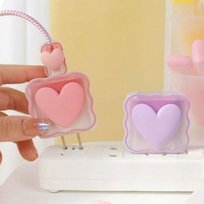 Clear Phone Charging Cable Cover Case