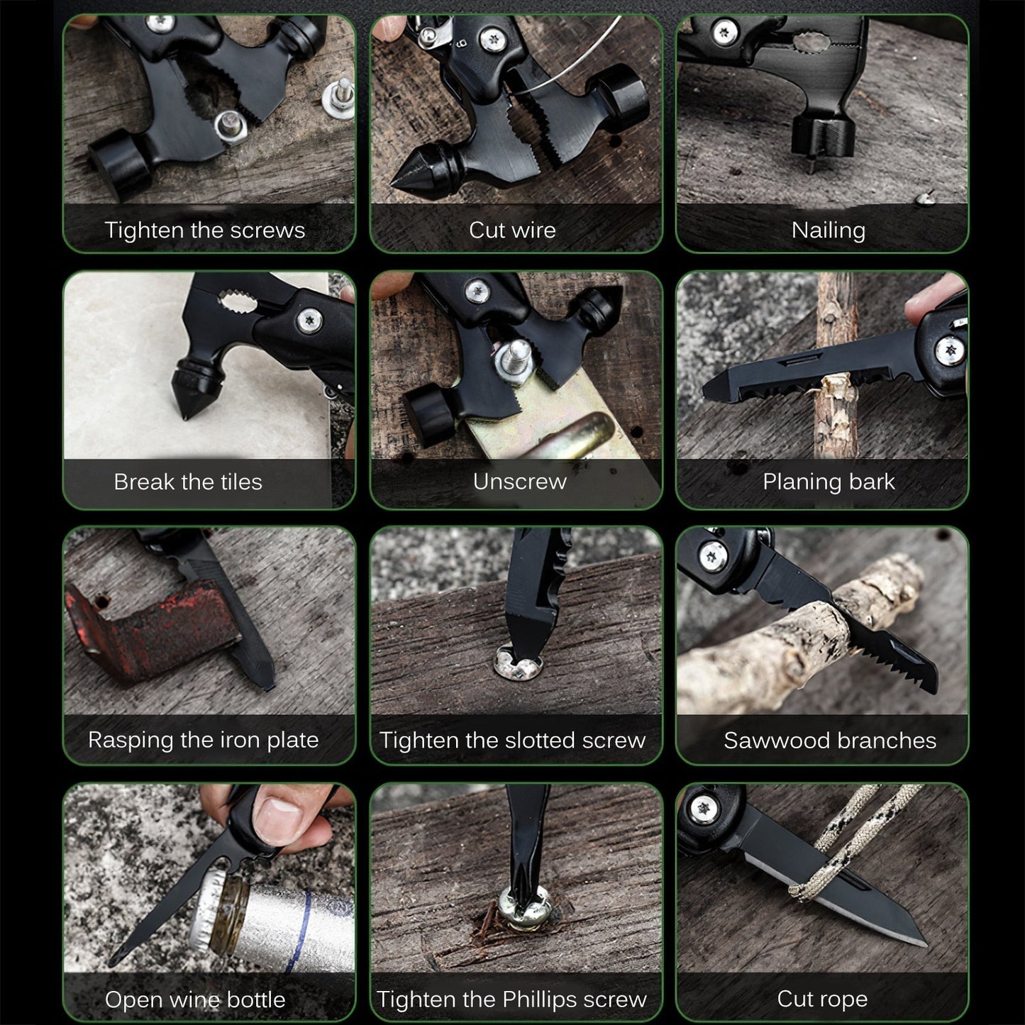 Premium Outdoor Survival Pocket Tool
