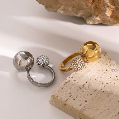 Exquisite Cut Gemstone Geo Ring