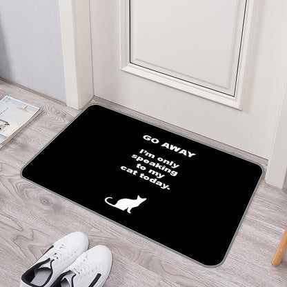 Funny Welcome Go Away Non Slip Door Mat