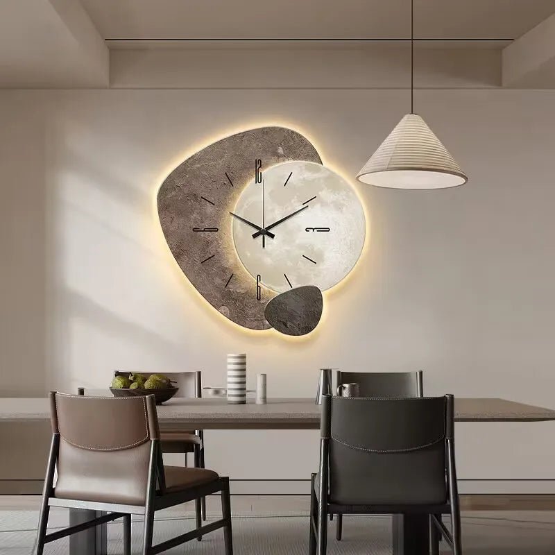 Classic White Wooden Wall Clock - Luxicro