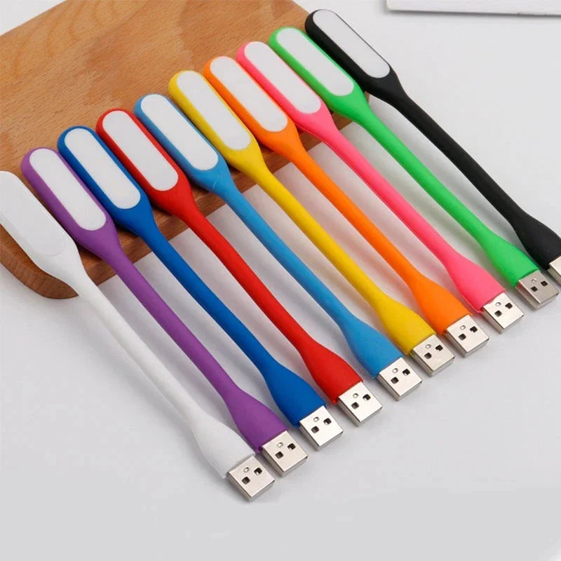 Compact Adjustable LED Table Lamp with USB Charging