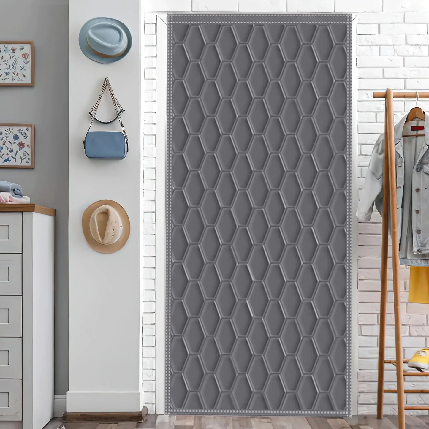 Energy Saving Insulated Door Curtain for Home