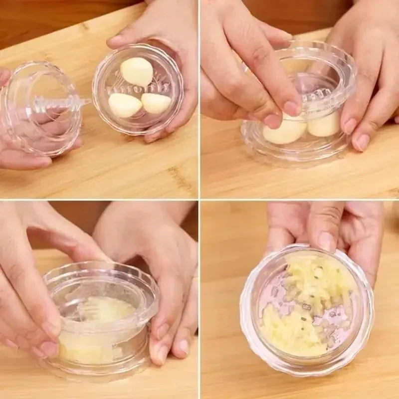 Easy Garlic Press Chopper Mini Manual Tool