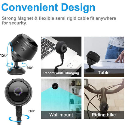 Compact Smart Home Security Camera