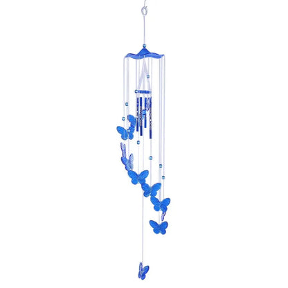 Delicate Garden Wind Chime with Bells and Butterfly - Luxicro