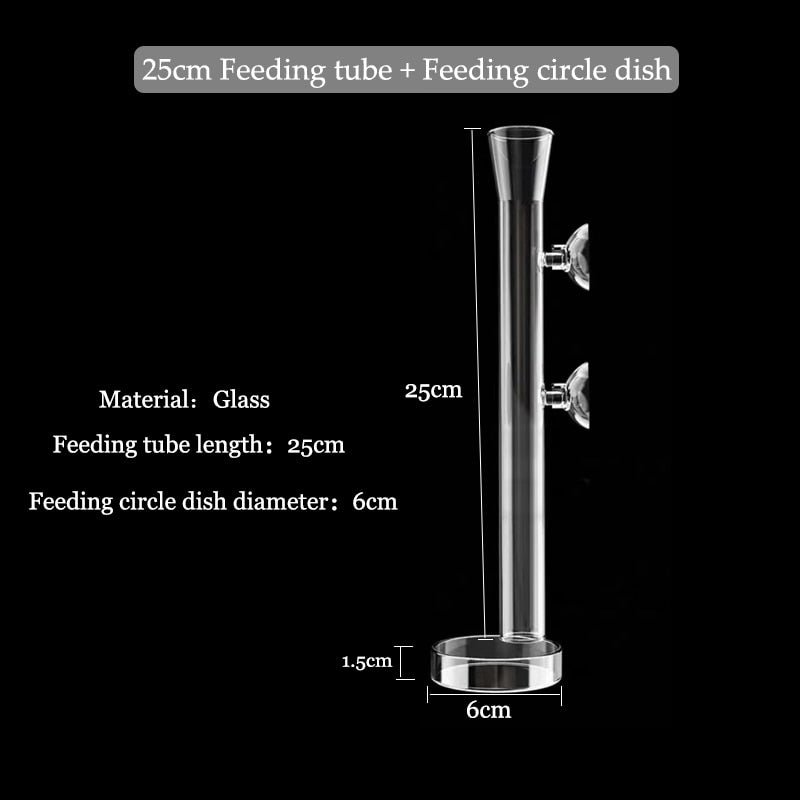 Easy Clean Aquarium Fish Food Tube