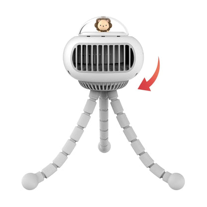 Compact Rechargeable Baby Stroller Fan - Luxicro