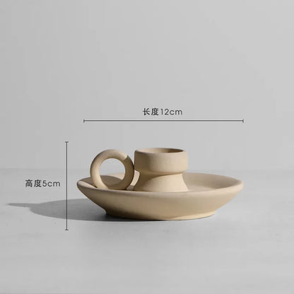 Simple White Ceramic Decorative Vase